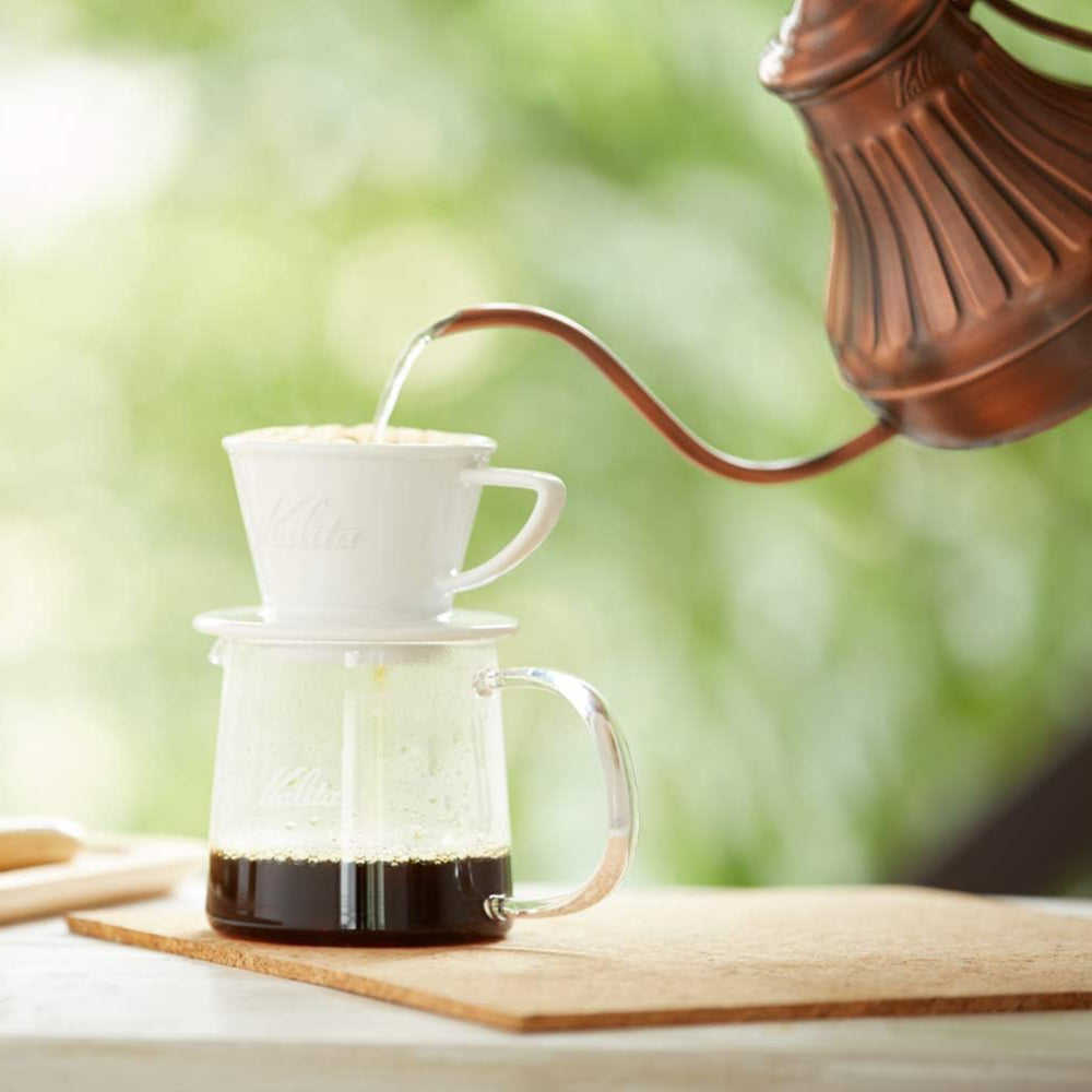 Kalita Wave Dripper White Ceramic 185