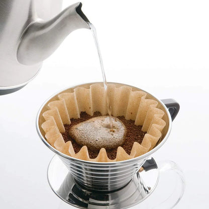Kalita Wave 155 Stainless Steel Dripper – 1-2 Cups