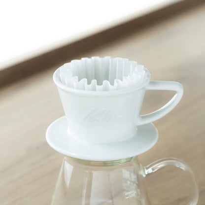 Kalita Wave Dripper White Ceramic 185