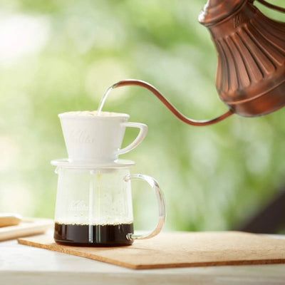 Kalita Wave Dripper White Ceramic 185