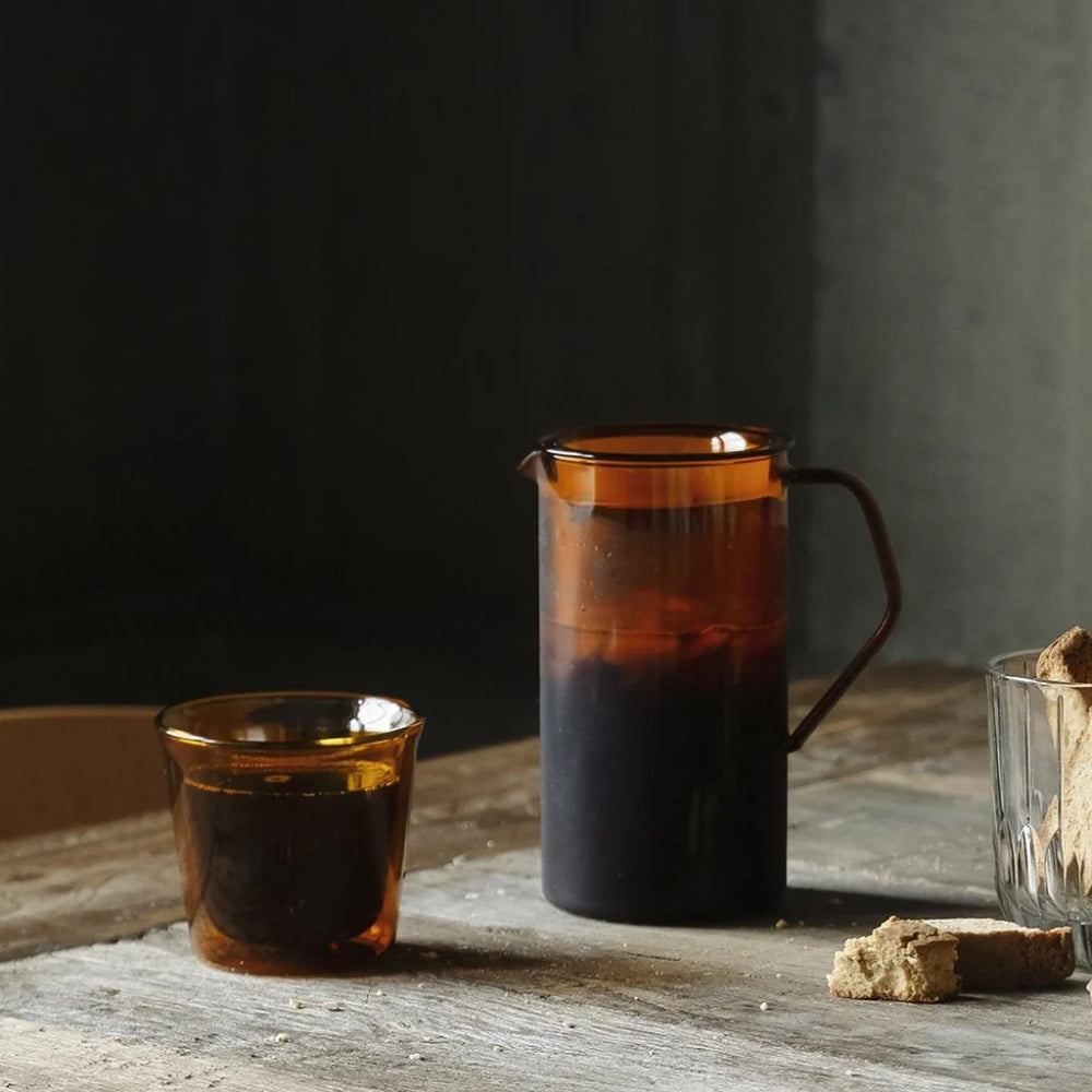 KINTO CAST Amber Double Wall Glass