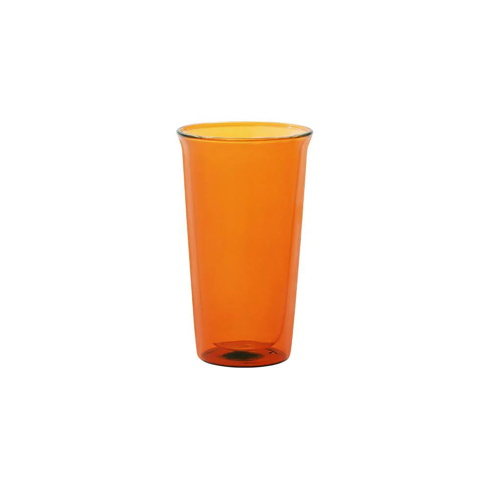 KINTO CAST Amber Double Wall Glass