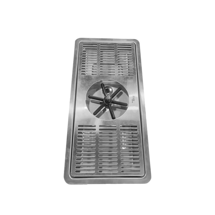 center pitcher rinser drip tray