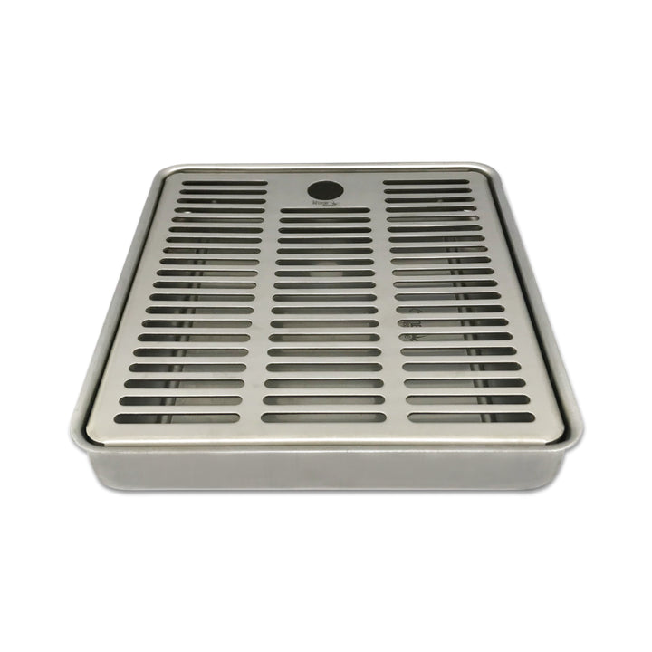 Krome Recessed / Over Counter Drip Tray Brushed Stainless Without Drain