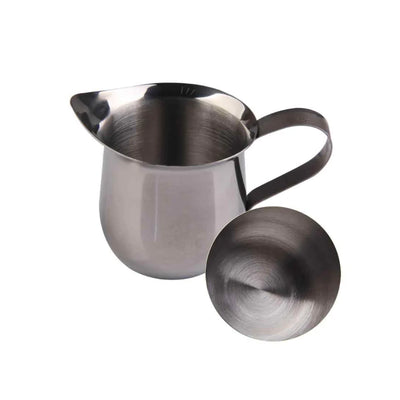 Krome Bell Creamer – 3oz / 90ml Stainless Steel Espresso Frothing Pitcher