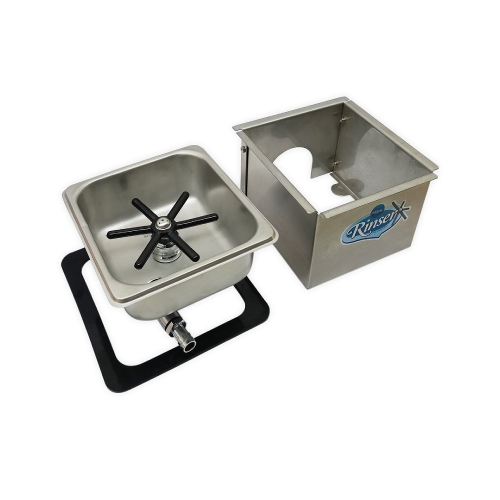 Krome Counter Top Rinser TDC334