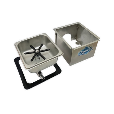 Krome Counter Top Rinser TDC334