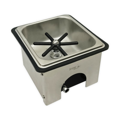 Krome Counter Top Rinser TDC334