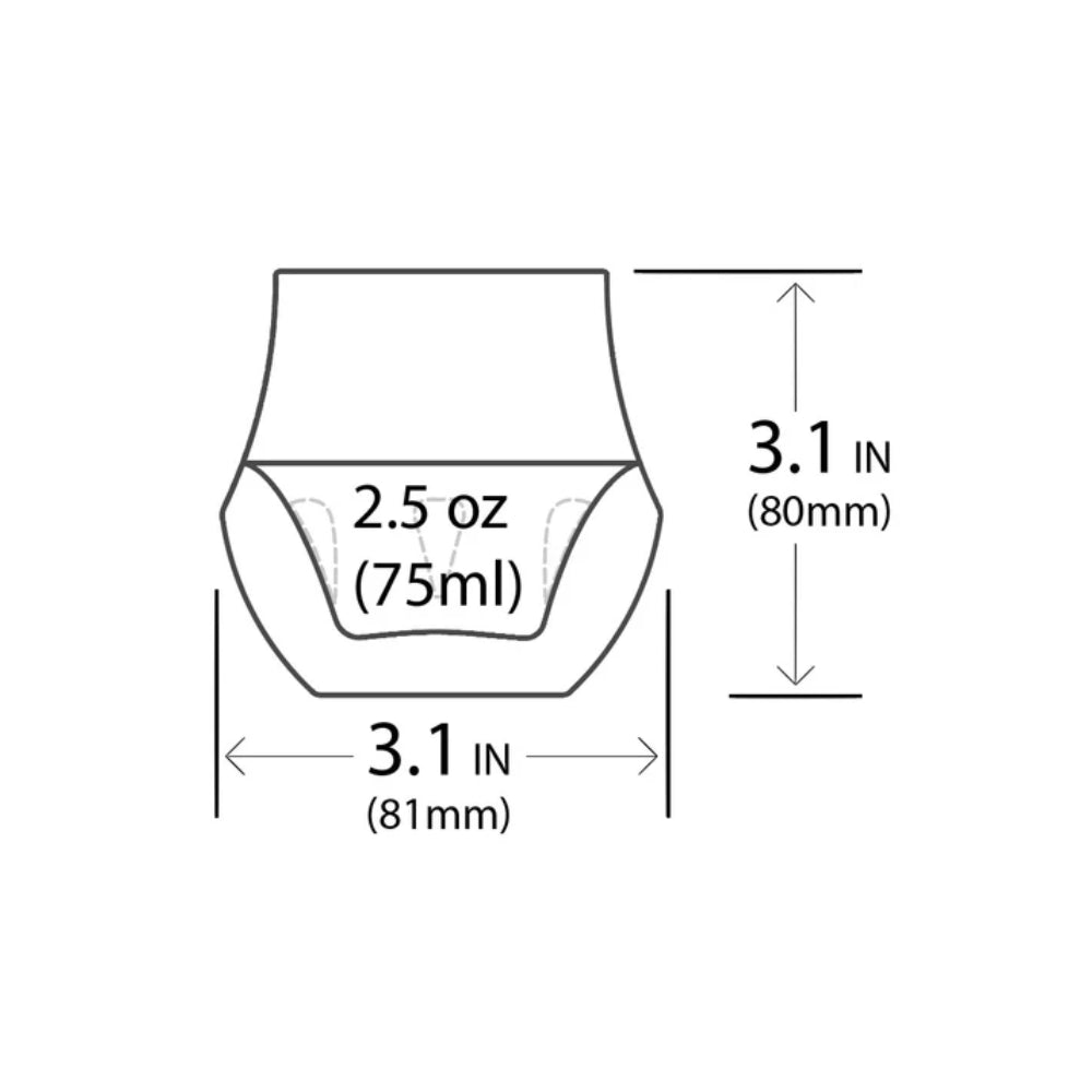 Kruve Propel Espresso Glasses 75ml - Smoke