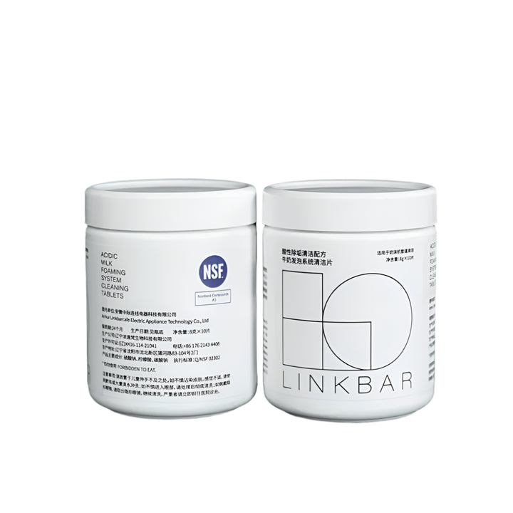 linkbar cleaning tablets espresso machine milk line cleaner