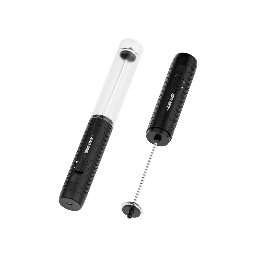 MHW-3Bomber Magician Electric Milk Frother - Black