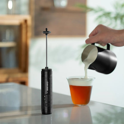 MHW-3Bomber Magician Electric Milk Frother - Black