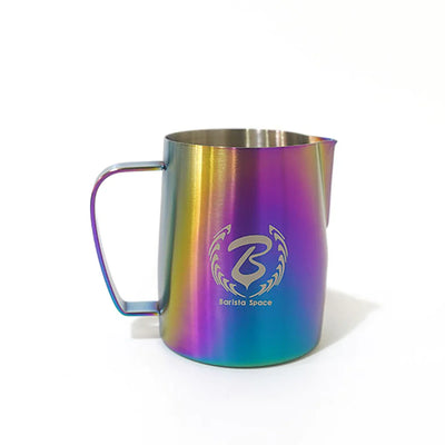 Barista Space Rainbow Milk Pitcher –  Colorful Latte Art Pitcher