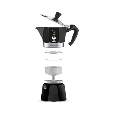 Bialetti Moka Express Coffee Maker – Red & Black Edition