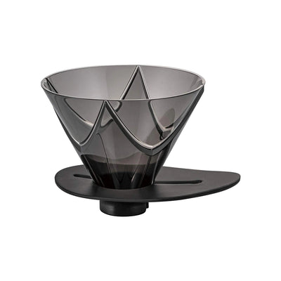 Hario V60 One Pour Dripper MUGEN, Plastic-black