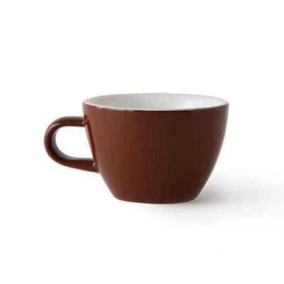 Acme Evolution Weka/Brown Flat White Cup 150ml, set of 6-standard