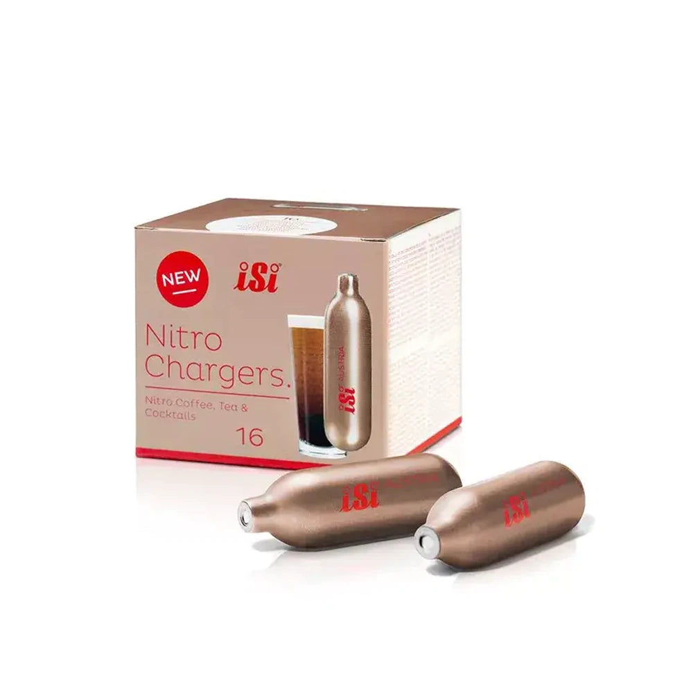 iSi Nitro Chargers, pack of 16– For Barista Quality Nitro Cold Brew