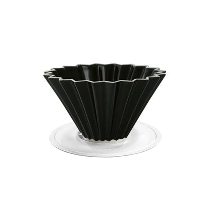 white origami dipper m with plastic holder