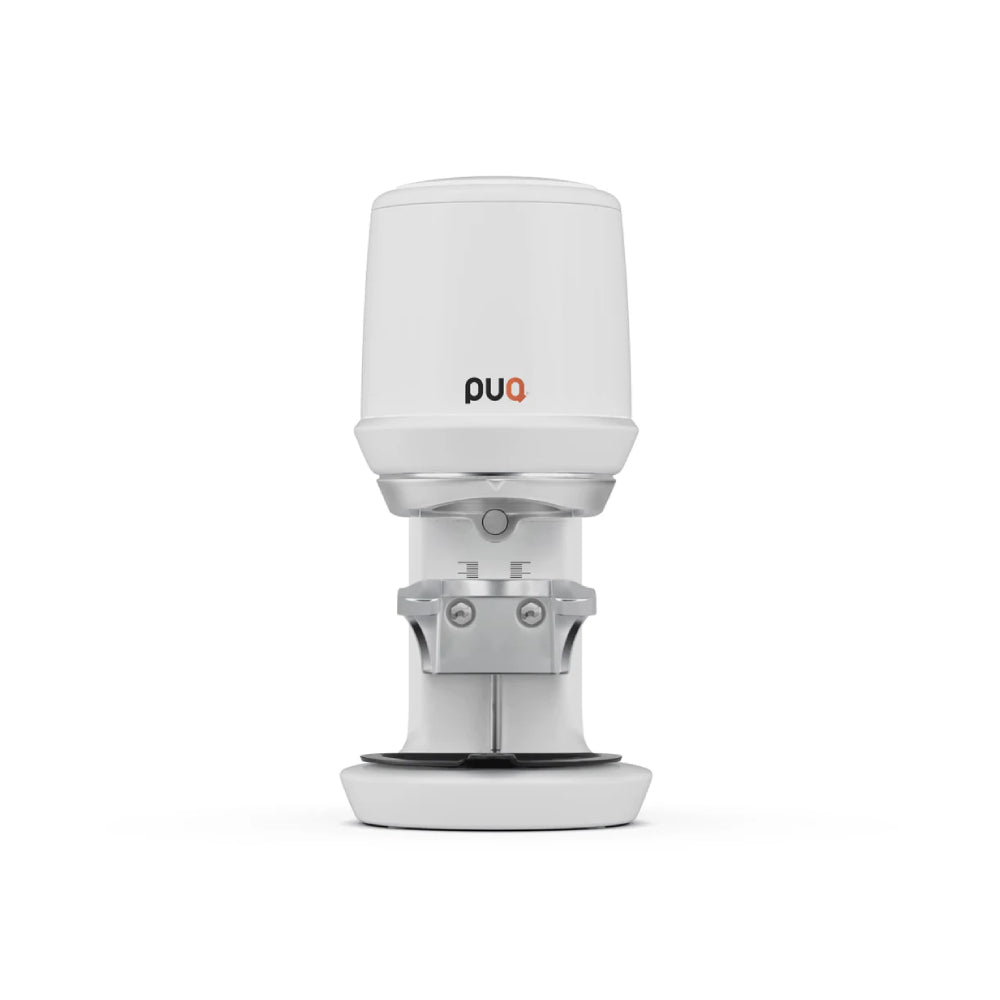 PuqPress - PRO Precision Automatic Tamper - Matt White, 58.3mm, UK Plug