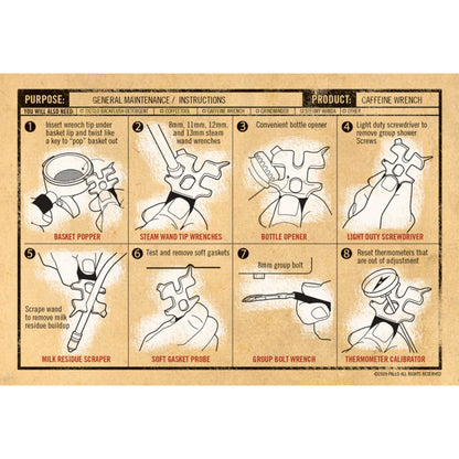 Pallo Caffeine Wrench
