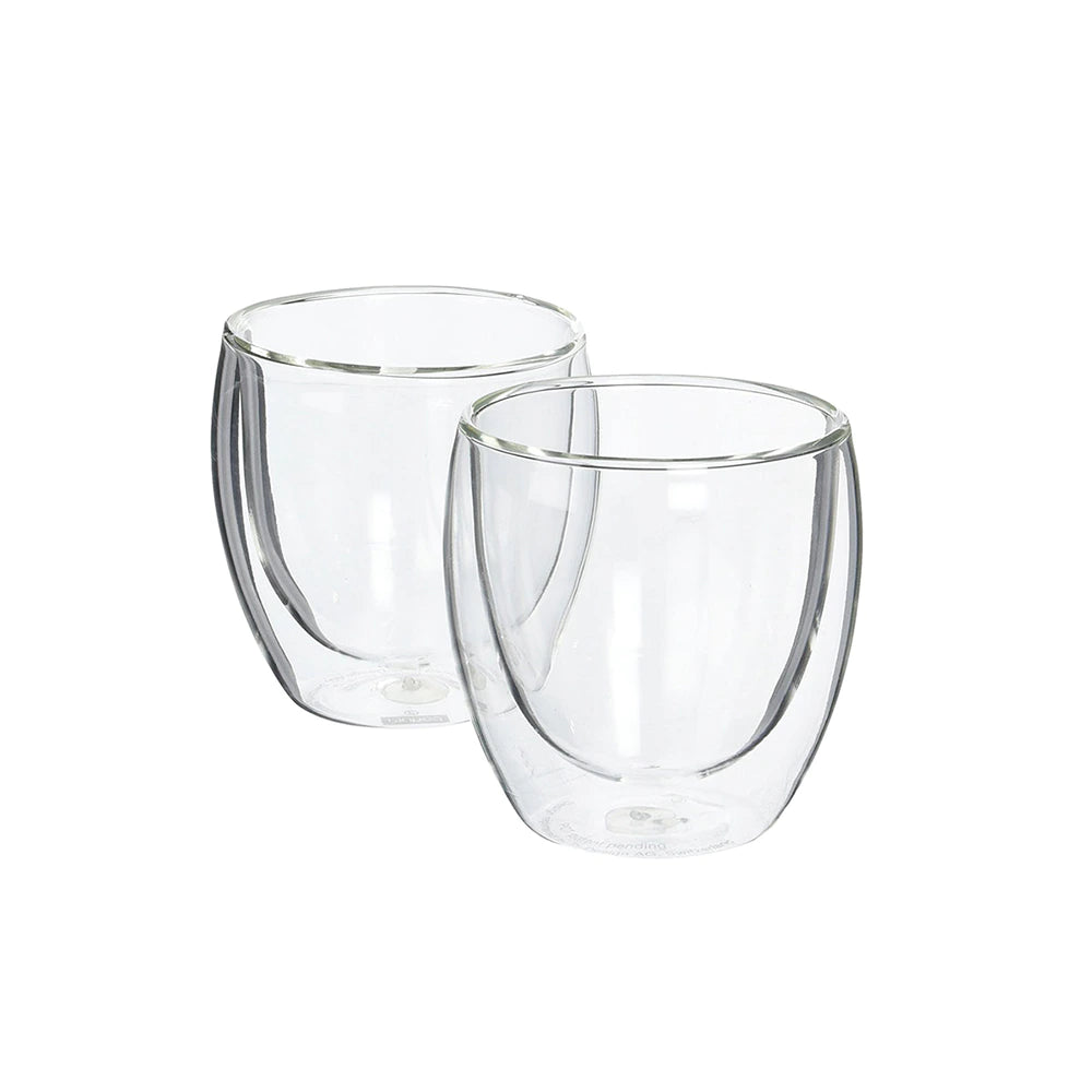 Bodum Pavina Double Wall Thermo Glass – Set of 2 Insulated Glass Cups