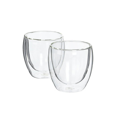 Bodum Pavina Double Wall Thermo Glass – Set of 2 Insulated Glass Cups