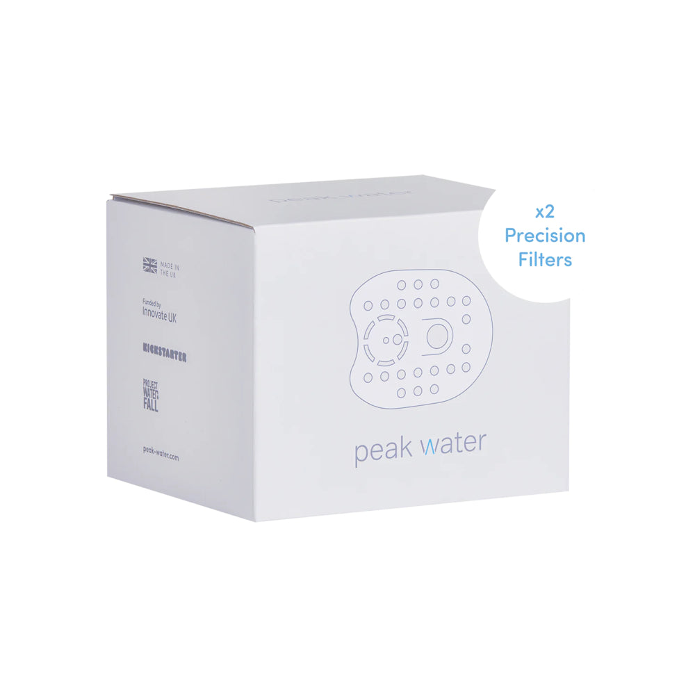 Peak Water - مرشحات بديلة دقيقة (أصلية) - عبوتان