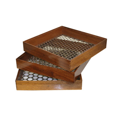 Pinhalense Coffee Wooden Sieve Set