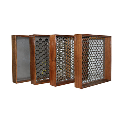 Pinhalense Coffee Wooden Sieve Set