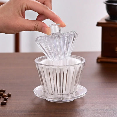 Precise Coffee Filter Paper Assistant for Paragons Cup T1 Cone Press