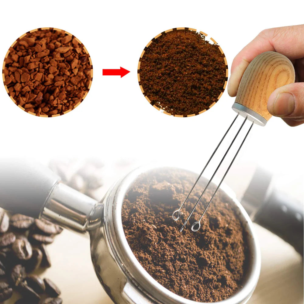 Precise Coffee Distributor Needle, Biege