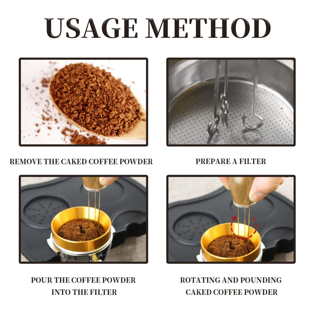 Precise Coffee Distributor Needle, Biege