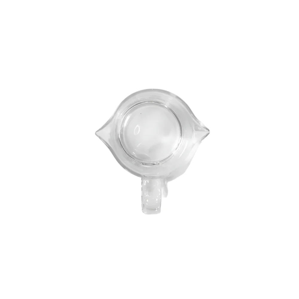 Precise 2.4 oz Dual Spout Handle Glass