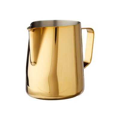 Rhino Coffee Gear Milk Pitcher 20oz Gold