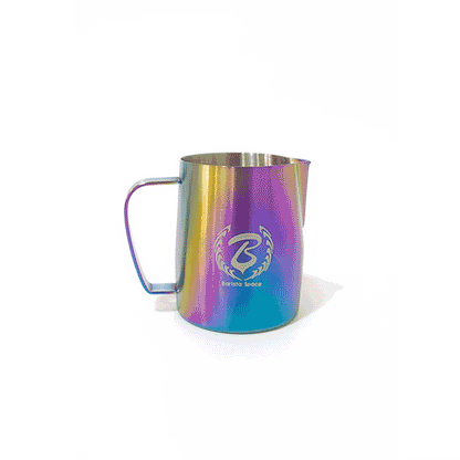 Barista Space Rainbow Milk Pitcher –  Colorful Latte Art Pitcher