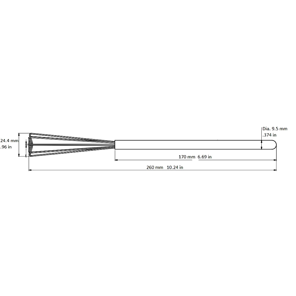 Rattleware Triangle Whisk 10.5", 03253