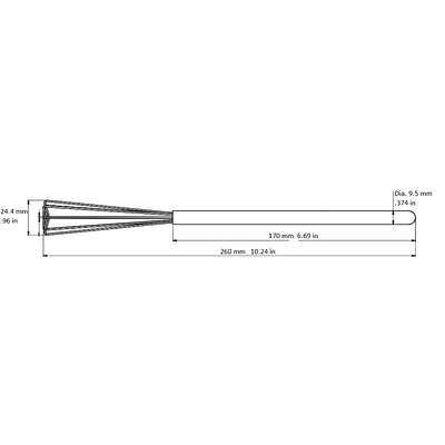 Rattleware Triangle Whisk 10.5", 03253