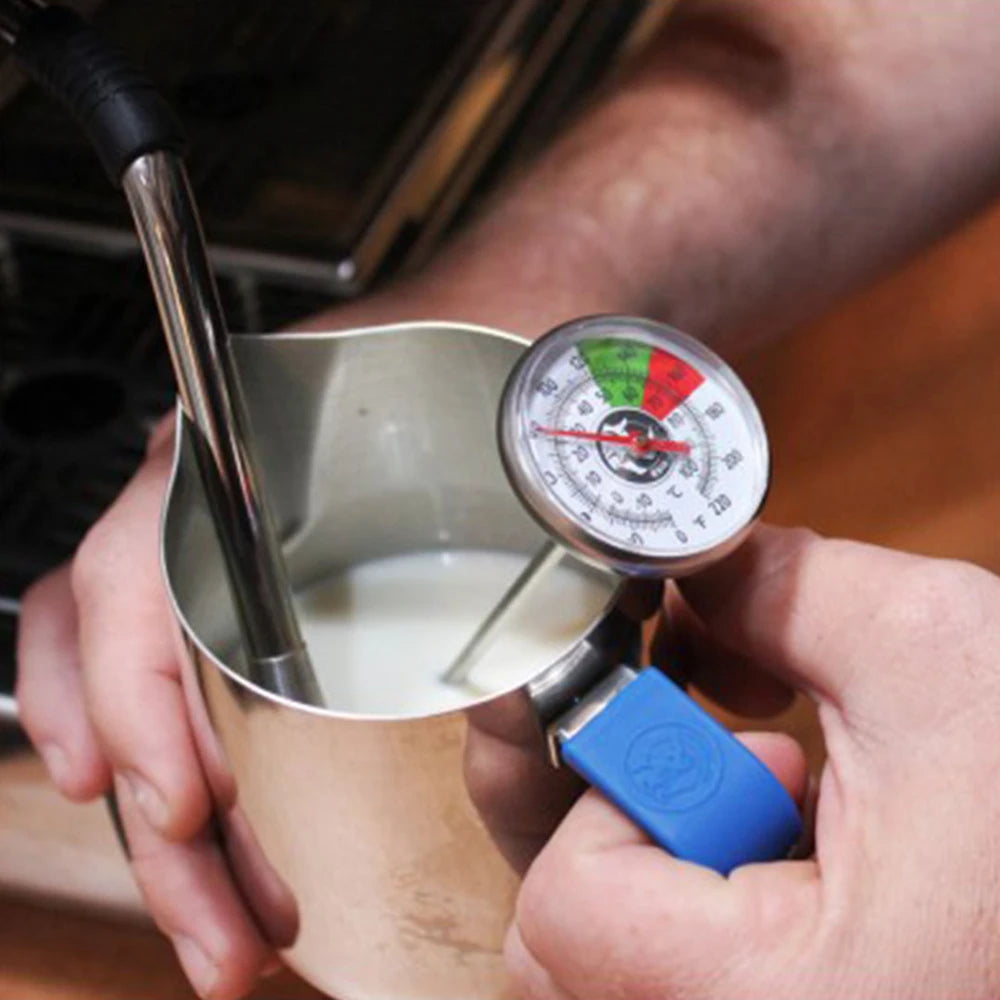 Rhino Coffee Gear Milk Analog Thermometer Short Stem 5"