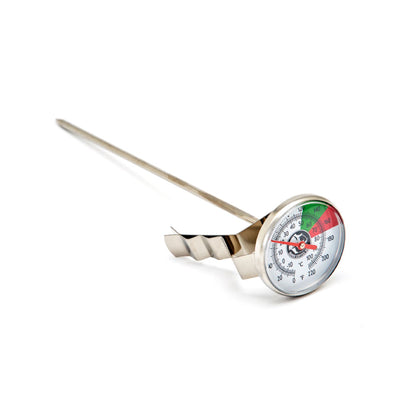 Rhino Coffee Gear Milk Analog Thermometer Long Stem 7"