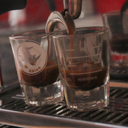 Rhino Coffee Gear Espresso Shot Glass 2oz/60ml