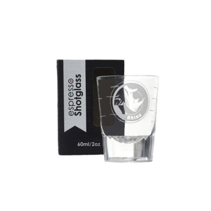 Rhino Coffee Gear Espresso Shot Glass 2oz/60ml