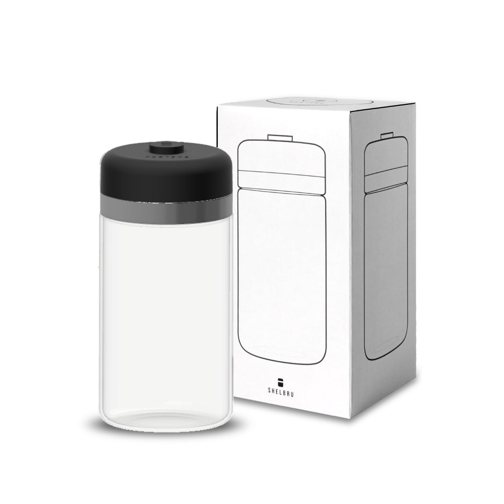 SHELBRU Canister Glass 800ml