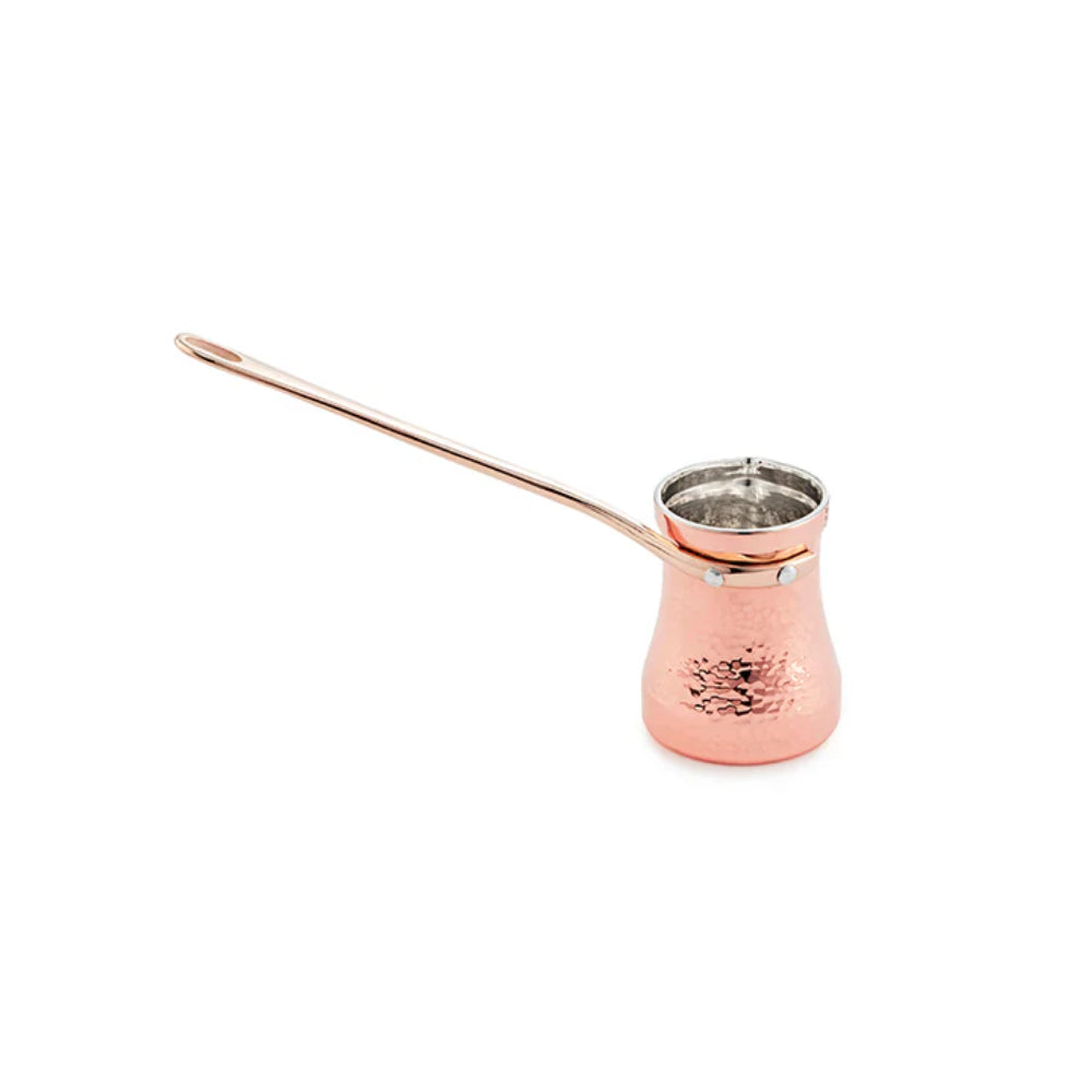 SOY Copper Cezve Turkish Coffee Pot Tin Lining – Right Handed