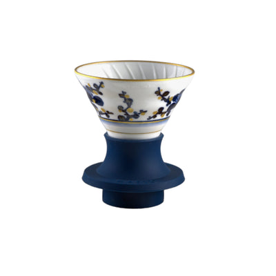 Hario Plum Motif Imari-Yaki Immersion switch dripper 02