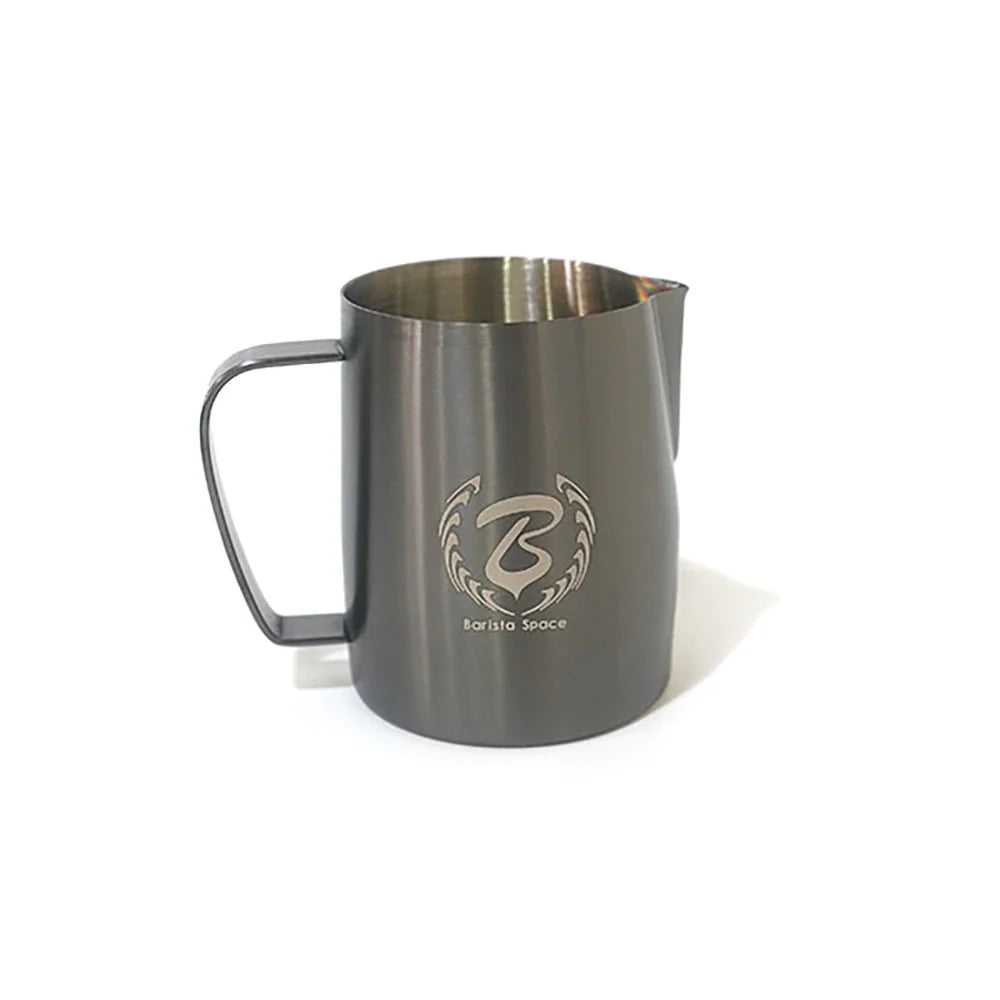 Barista Space Sandy Black Milk Pitcher