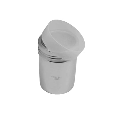 Krome Coffee Cocoa Shaker Fine Stainless Steel