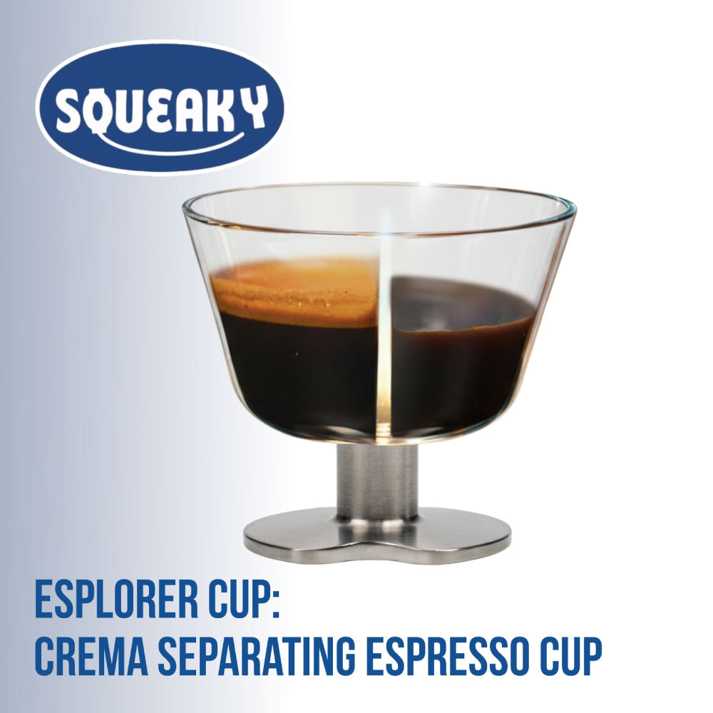 Squeaky Esplorer Cup – Explore your Espresso (Tritan)