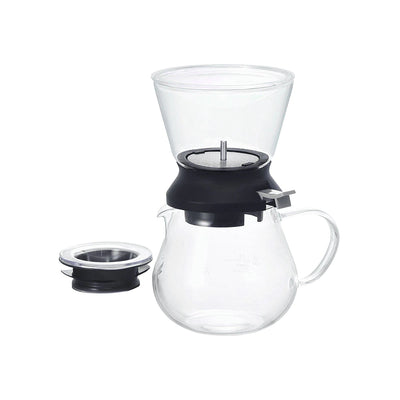 Hario Tea Dripper LARGO 35 Server Set-black