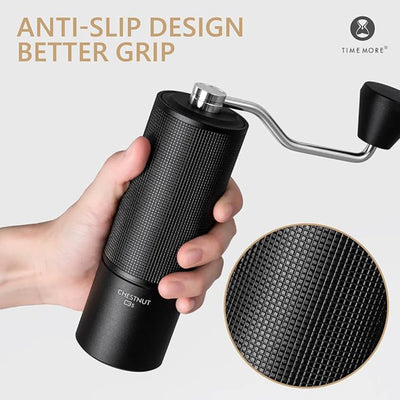 Timemore Chestnut C3S Manual Coffee Grinder - Black