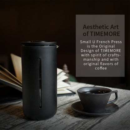 Timemore Small U French Press Coffee Maker – 450ml